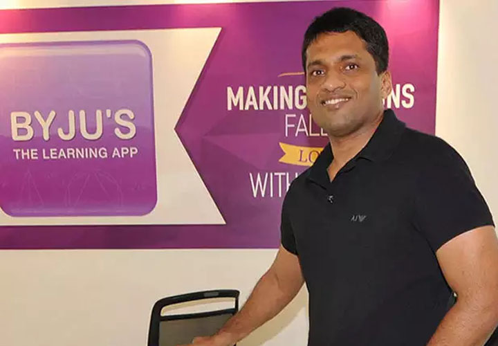 ബൈജൂസ് ആപ്ലിക്കേഷന്‍ കമ്പനിയുടെ മൂല്യം 37,000 കോടി രൂപയായി ഉയര്‍ന്നു